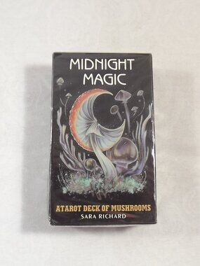 Midnight Magic Tarot Deck of Mushrooms - Sara Richard Artwork